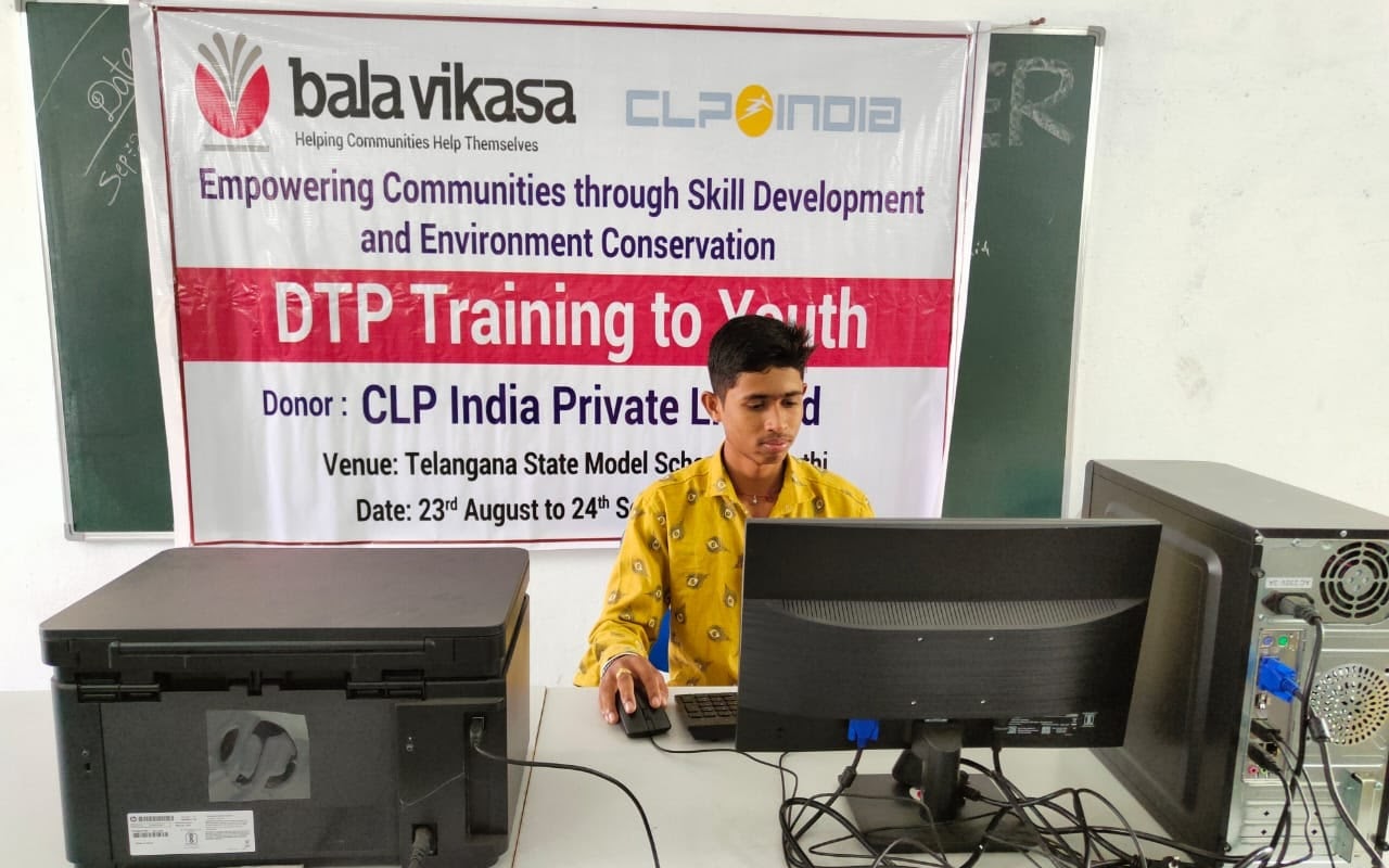 Bala Vikasa Conducts Skill Development Training For 10 Rural Poor Youth With The Support Of CLP India