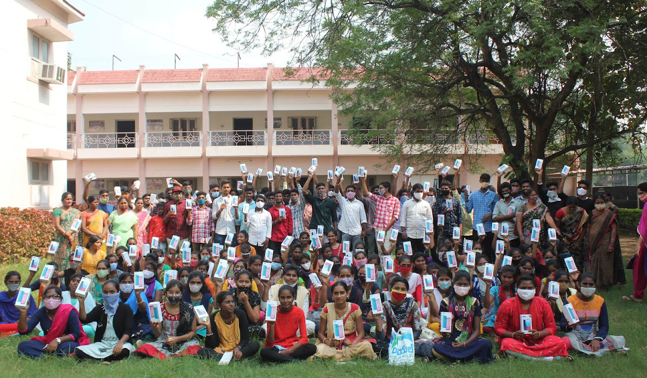 Bala Vikasa Provides 1100+ Smartphones and Tabs to Orphans and Poor Students in Rural Telangana as COVID19 Disrupts Education