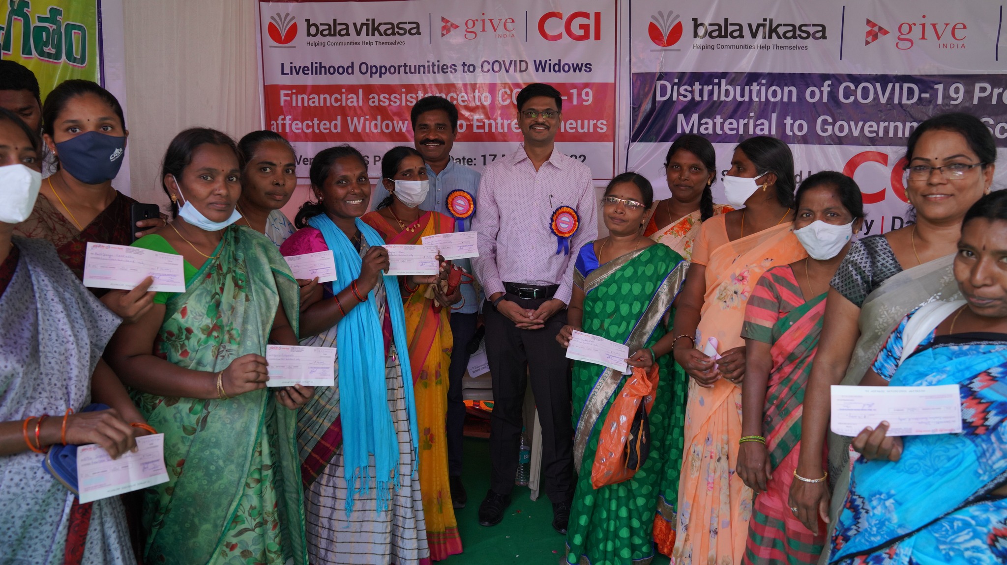 Bala Vikasa Provides Financial Aid To 30 Young Widows To Help Them Lead A Better Life With The Support of SOPAR